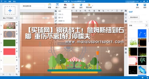 【买球网】钢铁战士!詹姆斯扭到右脚 重伤不离场打停懦夫(图2) 买球网